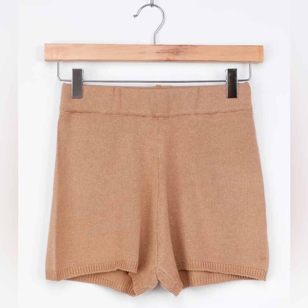 Lulus Comfy Cozy Knit Sweater Shorts